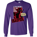 T-Shirts Purple / YS Sexy Rich Super Model Youth Long Sleeve T-Shirt