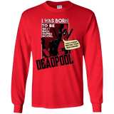 T-Shirts Red / YS Sexy Rich Super Model Youth Long Sleeve T-Shirt