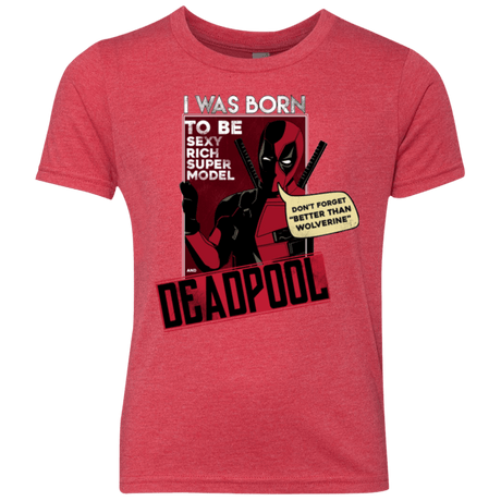 T-Shirts Vintage Red / YXS Sexy Rich Super Model Youth Triblend T-Shirt