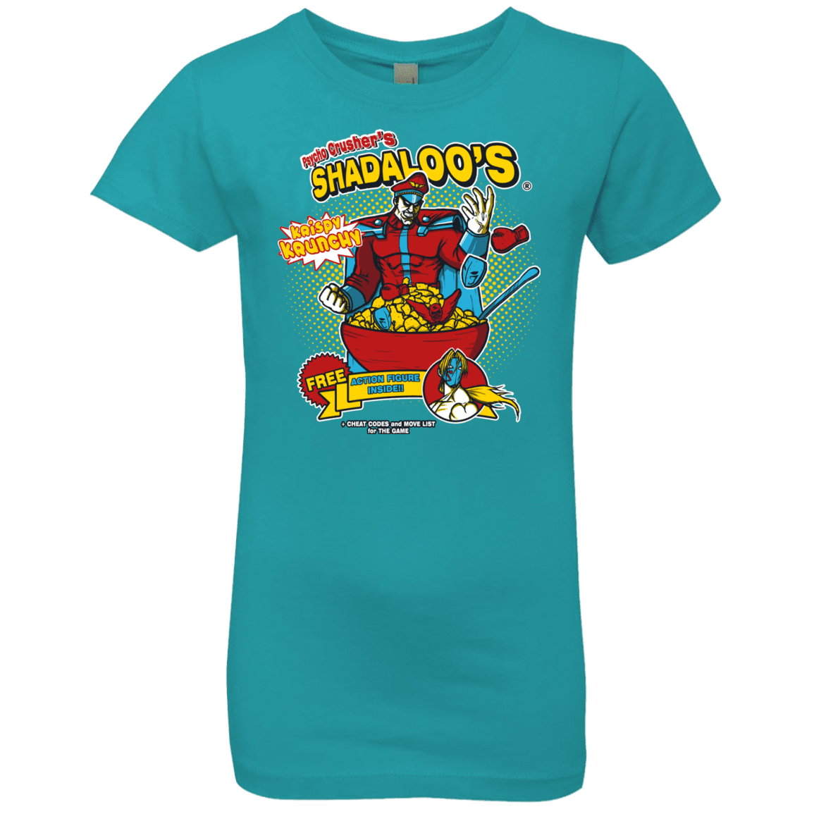 T-Shirts Tahiti Blue / YXS Shadaloos Girls Premium T-Shirt