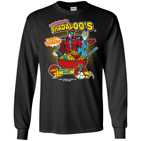 T-Shirts Black / S Shadaloos Men's Long Sleeve T-Shirt