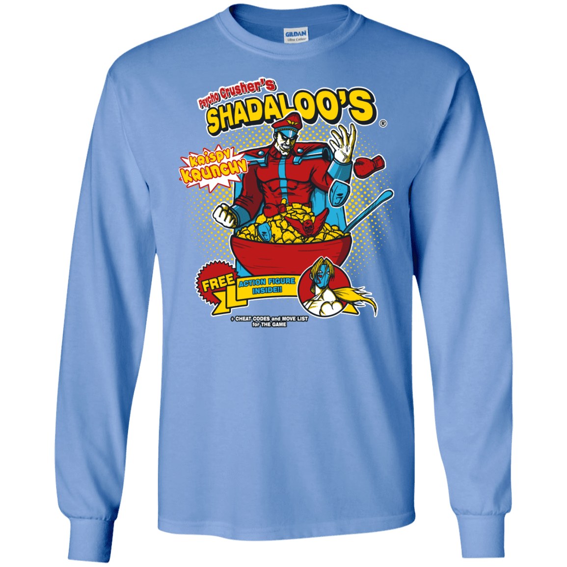 T-Shirts Carolina Blue / S Shadaloos Men's Long Sleeve T-Shirt