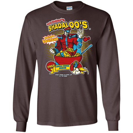 T-Shirts Dark Chocolate / S Shadaloos Men's Long Sleeve T-Shirt