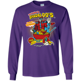T-Shirts Purple / S Shadaloos Men's Long Sleeve T-Shirt
