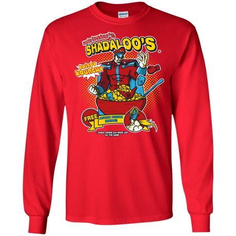 T-Shirts Red / S Shadaloos Men's Long Sleeve T-Shirt