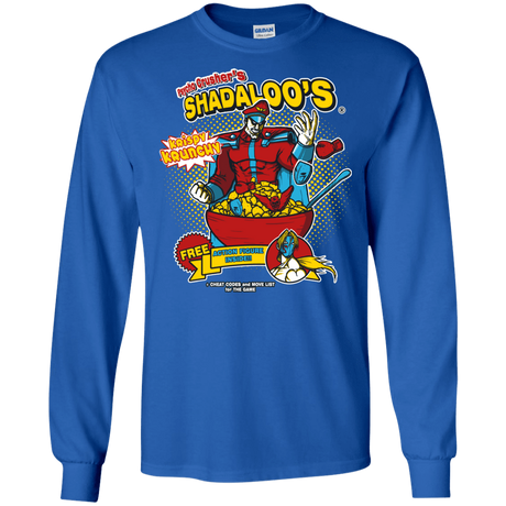 T-Shirts Royal / S Shadaloos Men's Long Sleeve T-Shirt