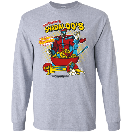 T-Shirts Sport Grey / S Shadaloos Men's Long Sleeve T-Shirt