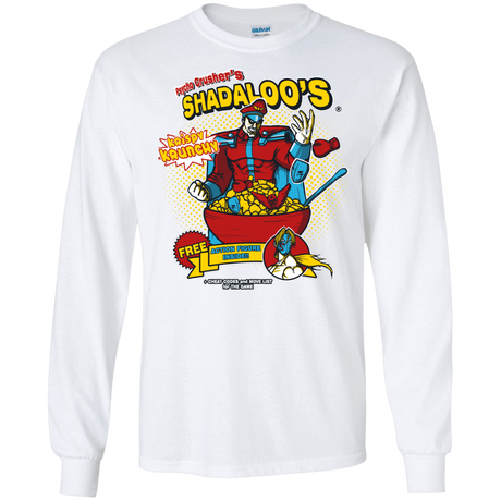 T-Shirts White / S Shadaloos Men's Long Sleeve T-Shirt