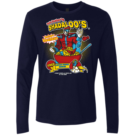 T-Shirts Midnight Navy / S Shadaloos Men's Premium Long Sleeve