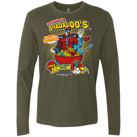 T-Shirts Military Green / S Shadaloos Men's Premium Long Sleeve
