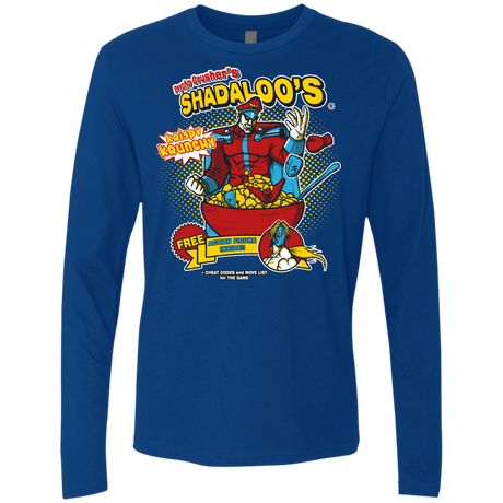 T-Shirts Royal / S Shadaloos Men's Premium Long Sleeve
