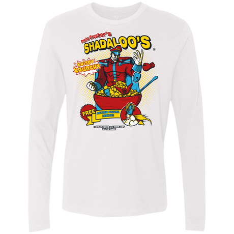 T-Shirts White / S Shadaloos Men's Premium Long Sleeve