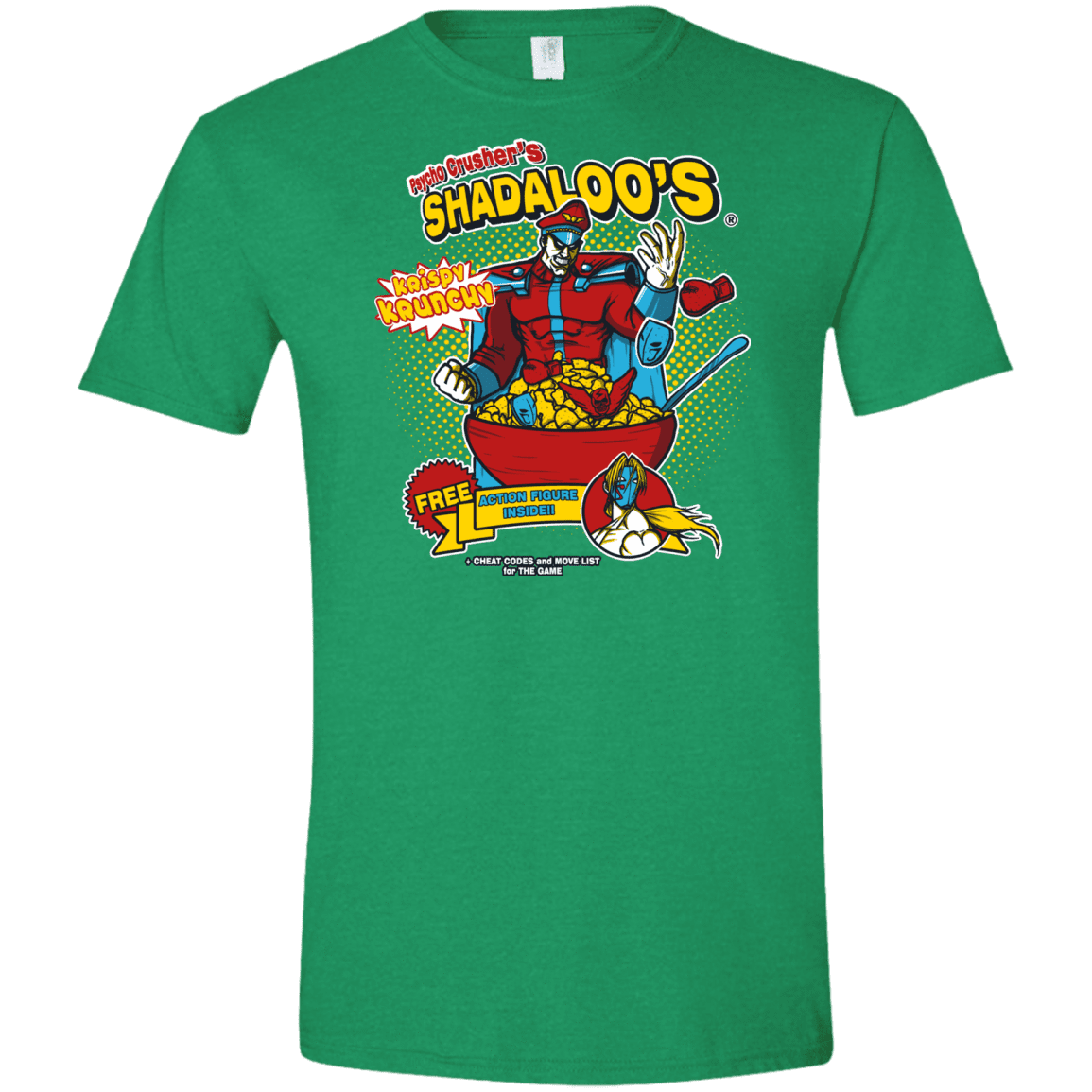 T-Shirts Heather Irish Green / S Shadaloos Men's Semi-Fitted Softstyle