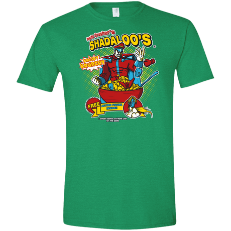 T-Shirts Heather Irish Green / S Shadaloos Men's Semi-Fitted Softstyle