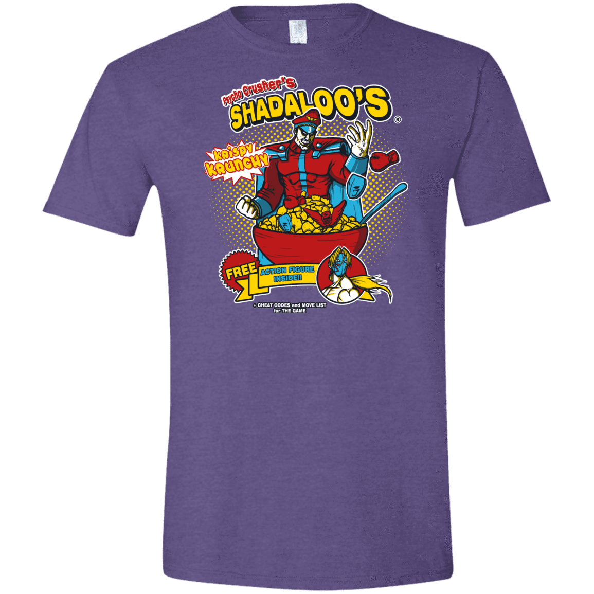 T-Shirts Heather Purple / S Shadaloos Men's Semi-Fitted Softstyle