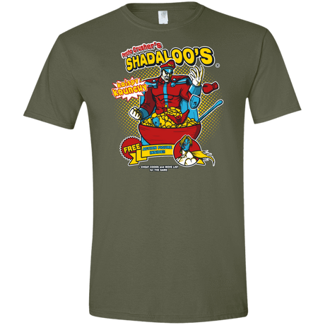 T-Shirts Military Green / S Shadaloos Men's Semi-Fitted Softstyle