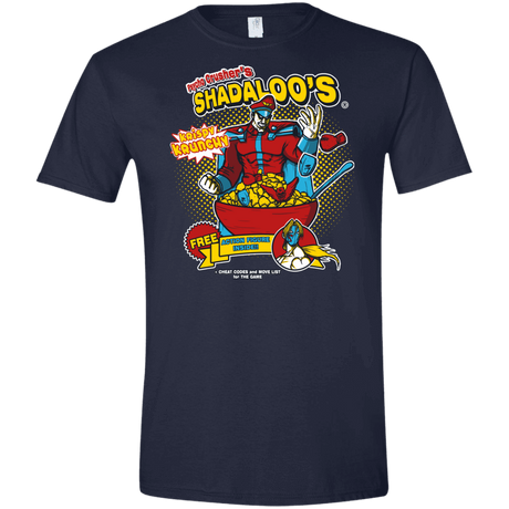 T-Shirts Navy / X-Small Shadaloos Men's Semi-Fitted Softstyle