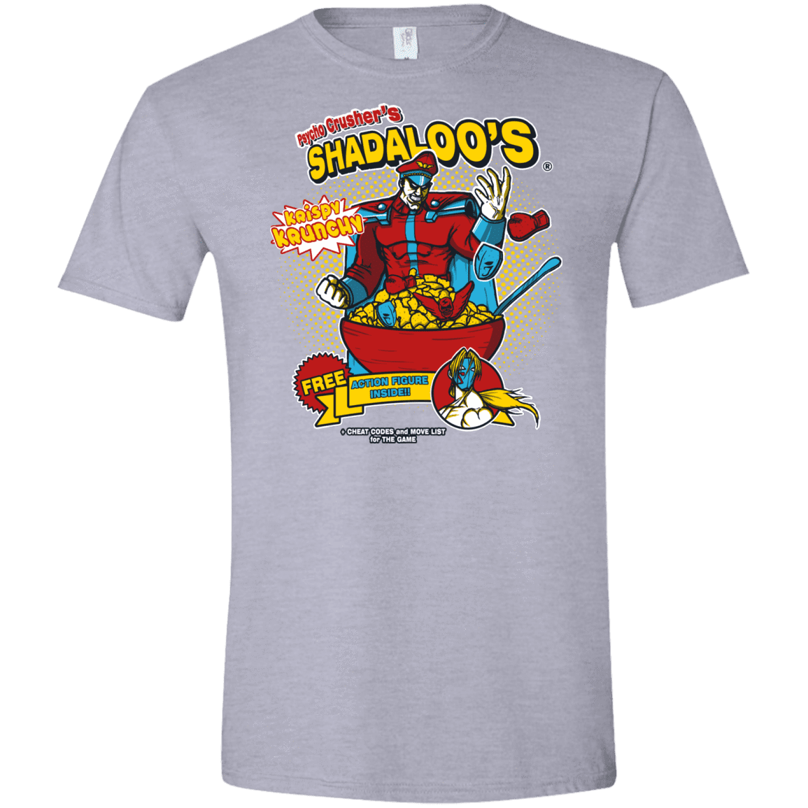 T-Shirts Sport Grey / X-Small Shadaloos Men's Semi-Fitted Softstyle