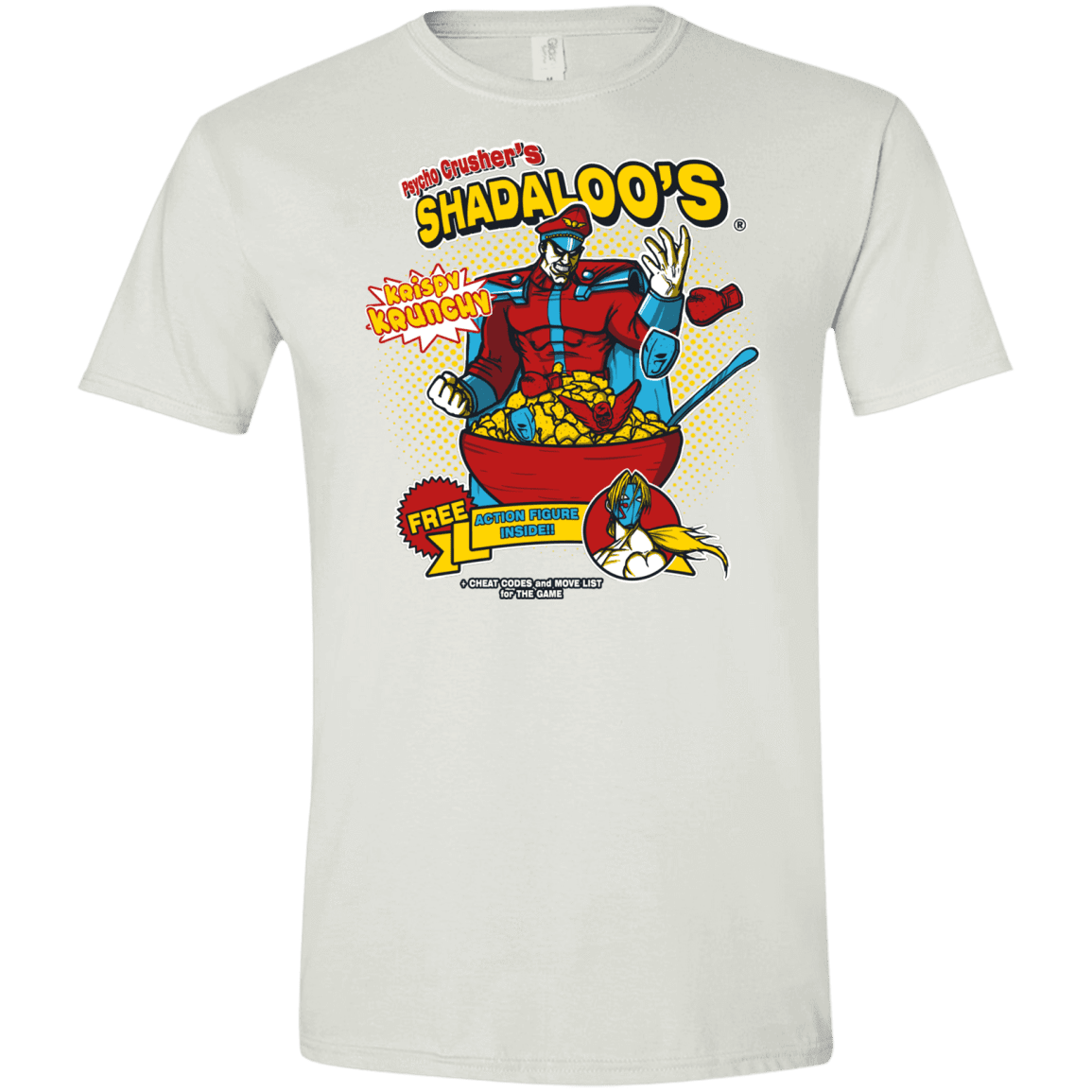 T-Shirts White / X-Small Shadaloos Men's Semi-Fitted Softstyle