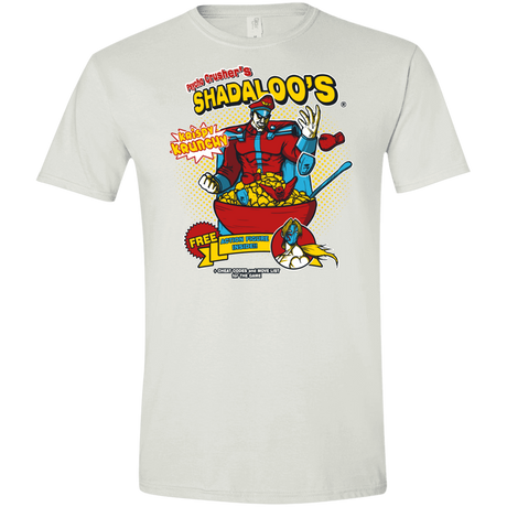 T-Shirts White / X-Small Shadaloos Men's Semi-Fitted Softstyle