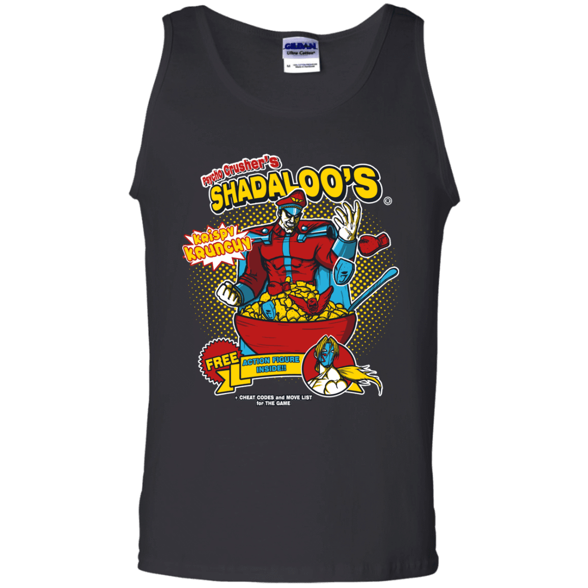 T-Shirts Black / S Shadaloos Men's Tank Top