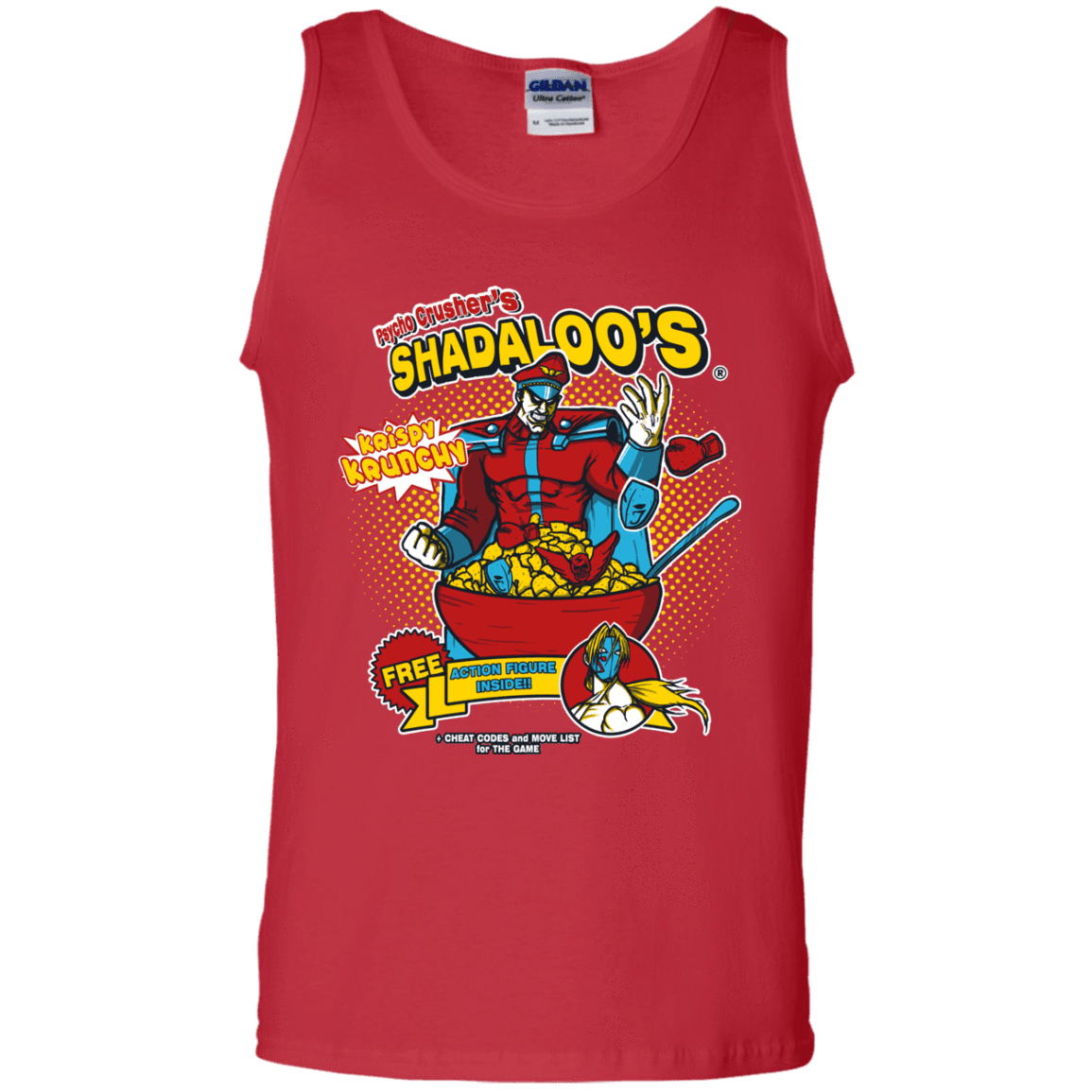 T-Shirts Red / S Shadaloos Men's Tank Top