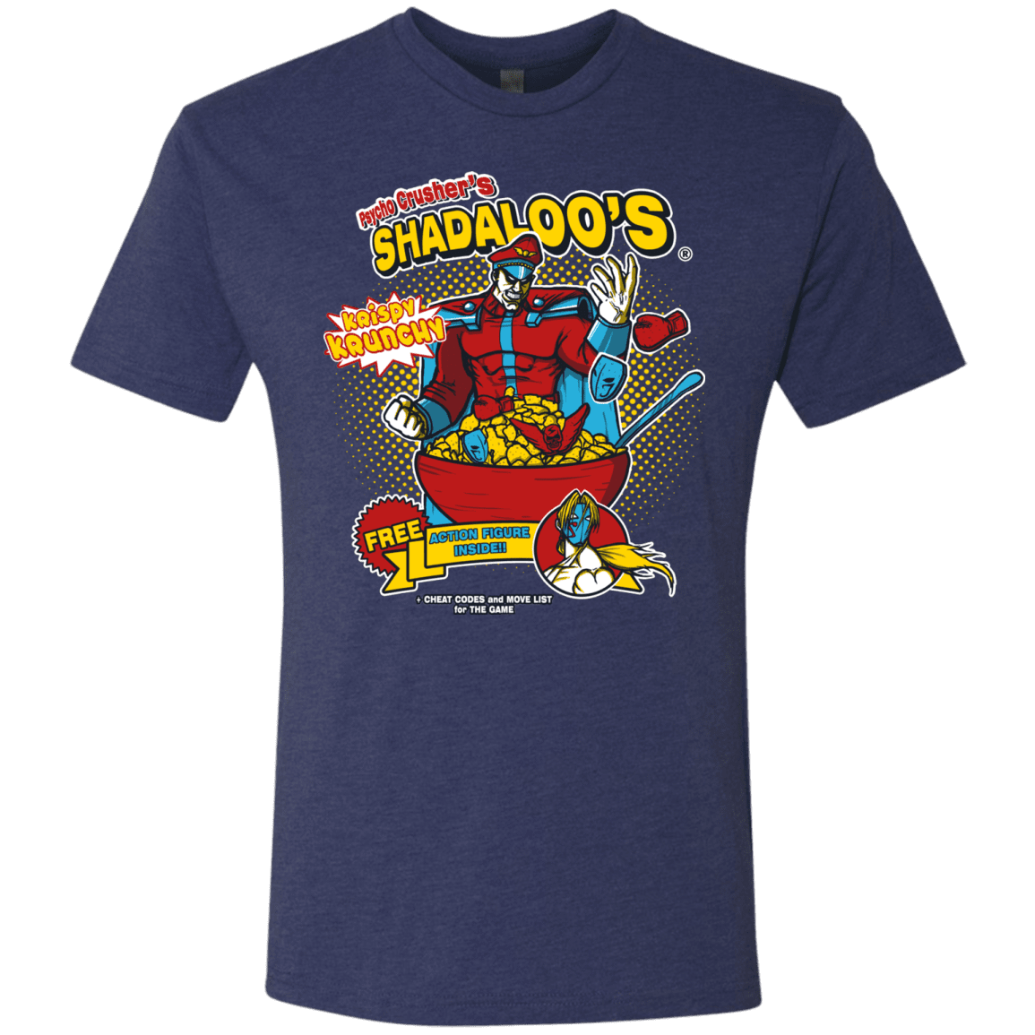 T-Shirts Vintage Navy / S Shadaloos Men's Triblend T-Shirt