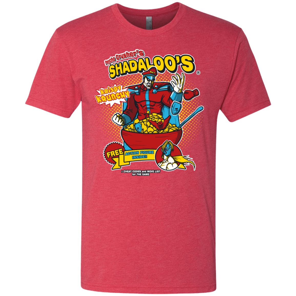 T-Shirts Vintage Red / S Shadaloos Men's Triblend T-Shirt