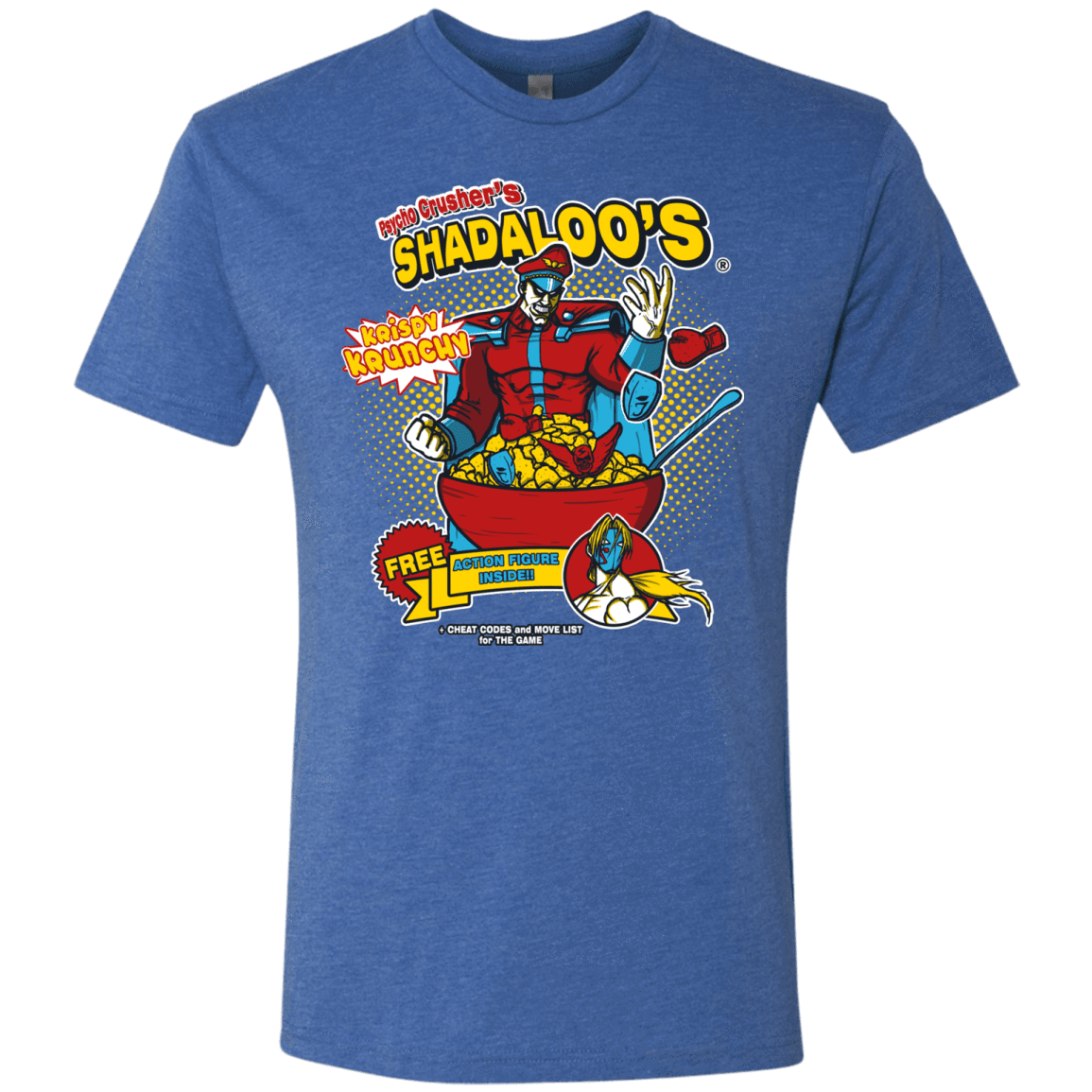 T-Shirts Vintage Royal / S Shadaloos Men's Triblend T-Shirt