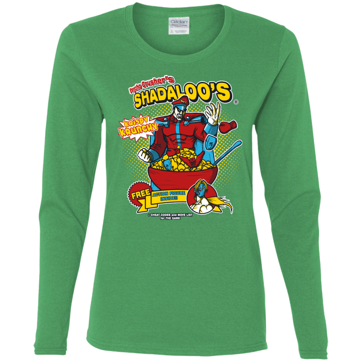 T-Shirts Irish Green / S Shadaloos Women's Long Sleeve T-Shirt