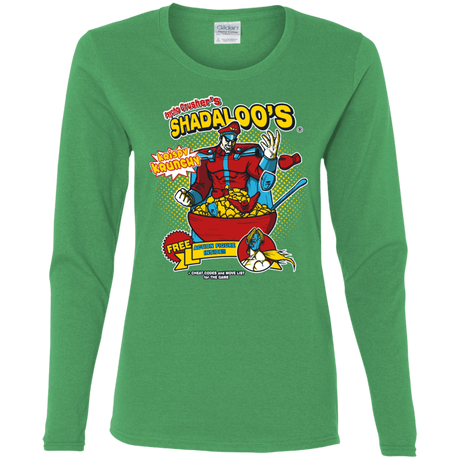 T-Shirts Irish Green / S Shadaloos Women's Long Sleeve T-Shirt