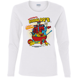 T-Shirts White / S Shadaloos Women's Long Sleeve T-Shirt