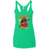 T-Shirts Envy / X-Small Shadaloos Women's Triblend Racerback Tank