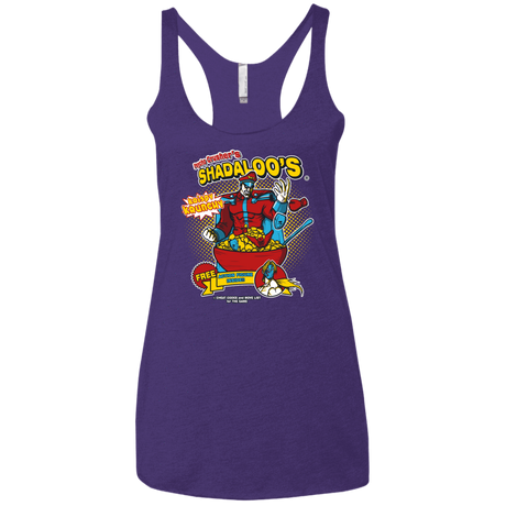 T-Shirts Purple Rush / X-Small Shadaloos Women's Triblend Racerback Tank