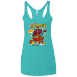 T-Shirts Tahiti Blue / X-Small Shadaloos Women's Triblend Racerback Tank