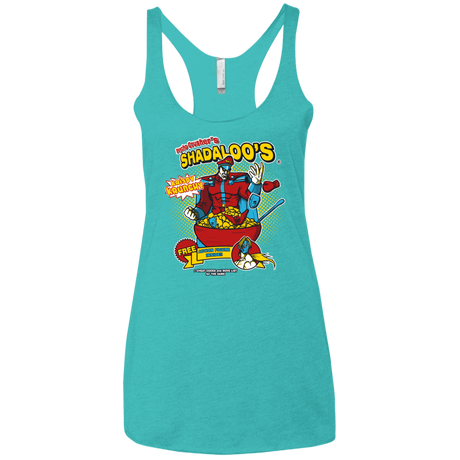 T-Shirts Tahiti Blue / X-Small Shadaloos Women's Triblend Racerback Tank