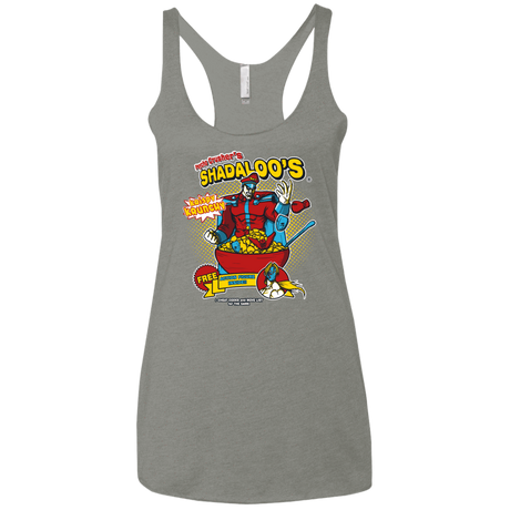T-Shirts Venetian Grey / X-Small Shadaloos Women's Triblend Racerback Tank