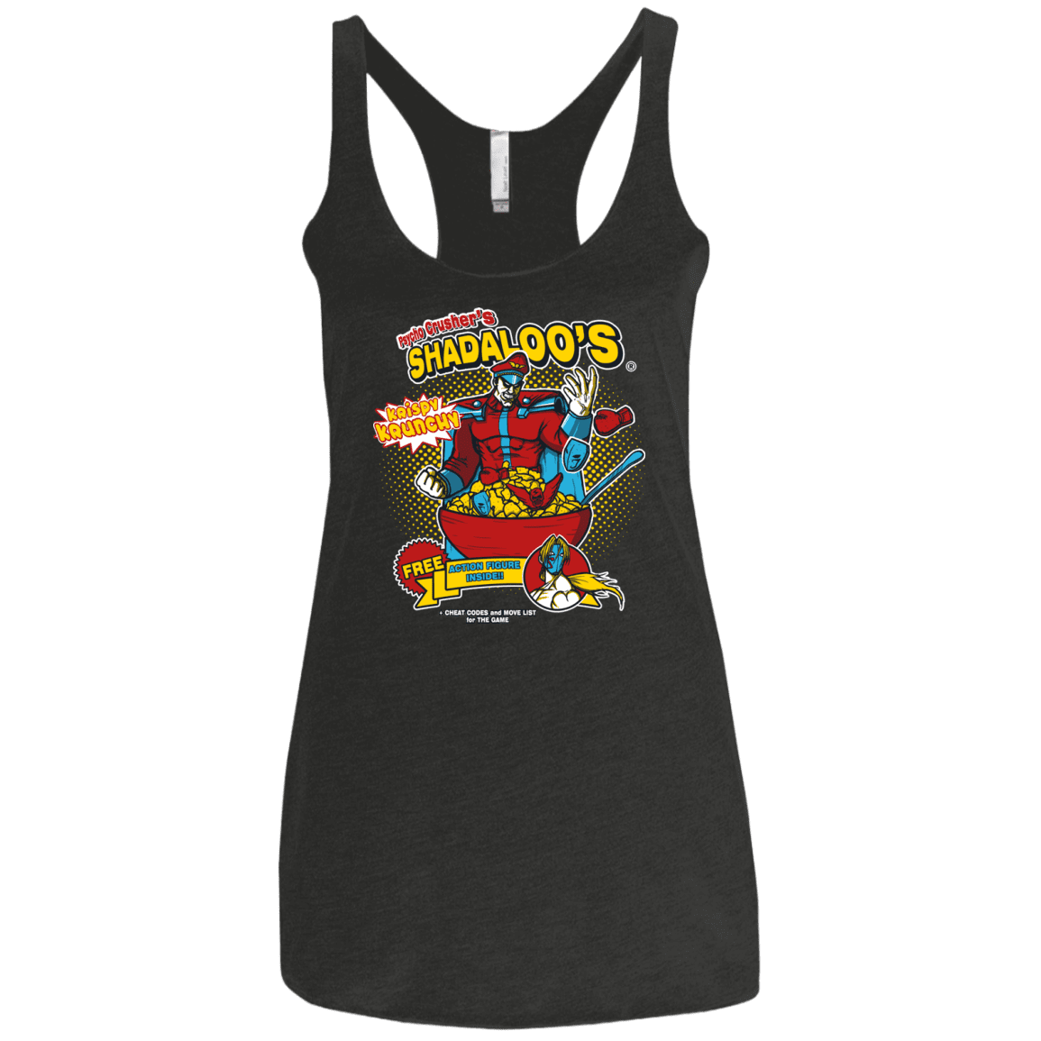 T-Shirts Vintage Black / X-Small Shadaloos Women's Triblend Racerback Tank