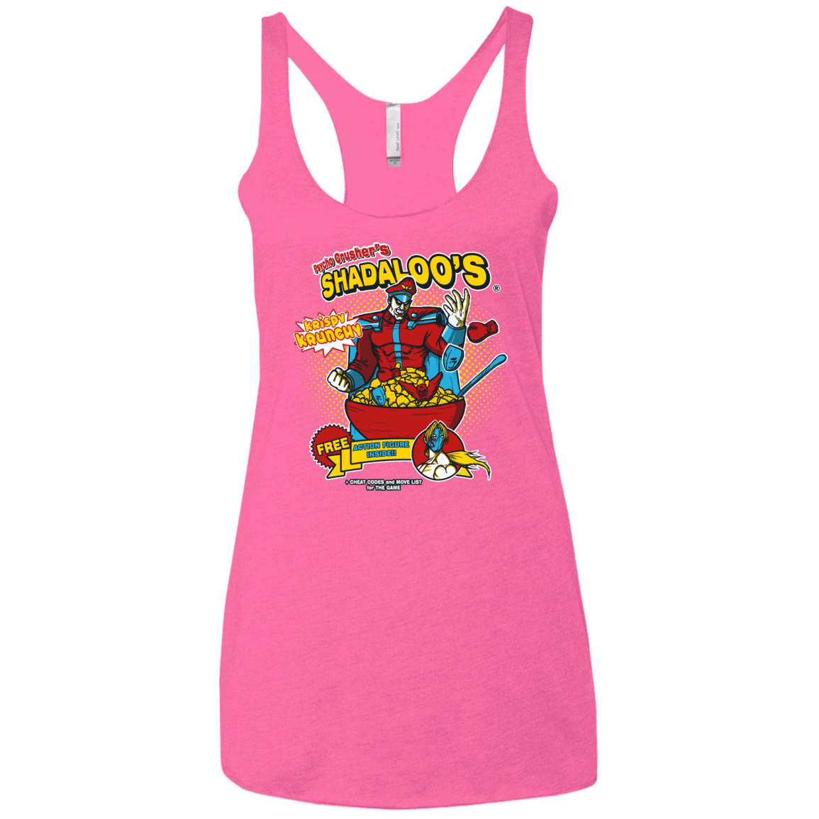 T-Shirts Vintage Pink / X-Small Shadaloos Women's Triblend Racerback Tank