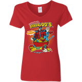 T-Shirts Red / S Shadaloos Women's V-Neck T-Shirt