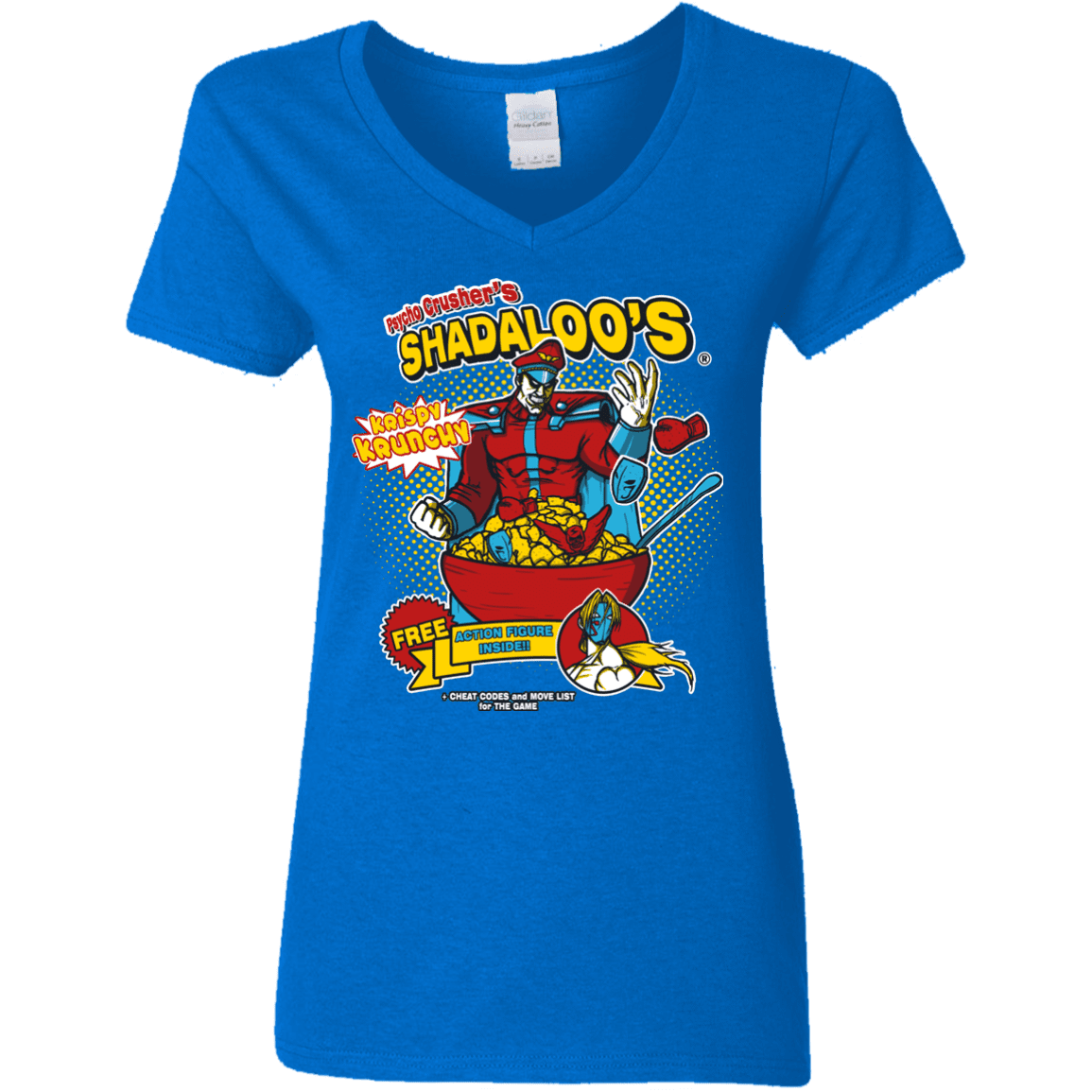 T-Shirts Royal / S Shadaloos Women's V-Neck T-Shirt