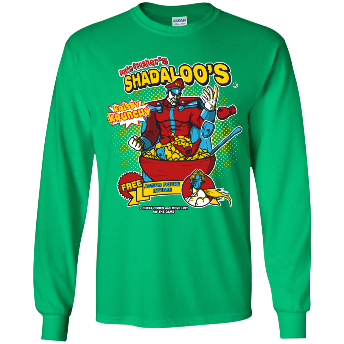T-Shirts Irish Green / YS Shadaloos Youth Long Sleeve T-Shirt