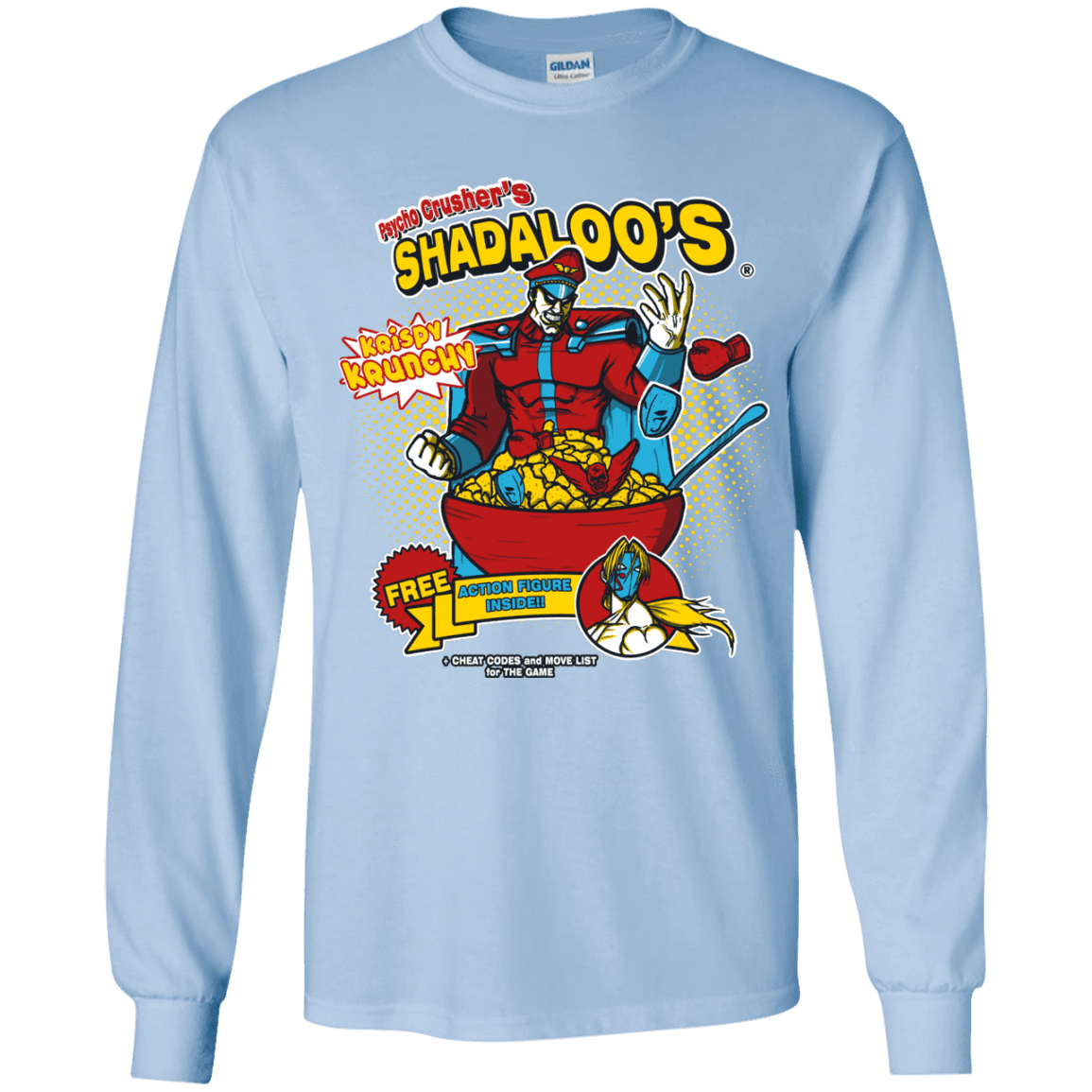T-Shirts Light Blue / YS Shadaloos Youth Long Sleeve T-Shirt