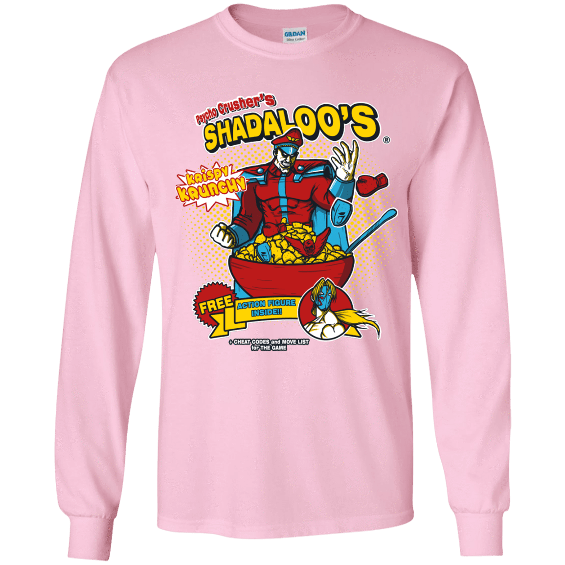 T-Shirts Light Pink / YS Shadaloos Youth Long Sleeve T-Shirt