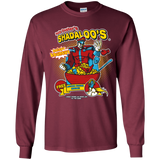 T-Shirts Maroon / YS Shadaloos Youth Long Sleeve T-Shirt