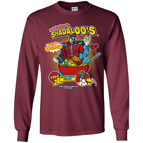 T-Shirts Maroon / YS Shadaloos Youth Long Sleeve T-Shirt
