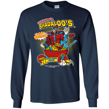 T-Shirts Navy / YS Shadaloos Youth Long Sleeve T-Shirt