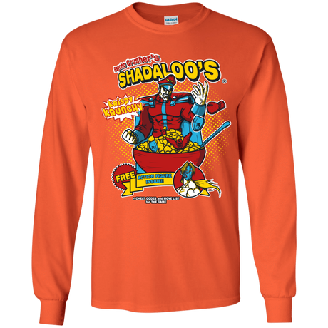 T-Shirts Orange / YS Shadaloos Youth Long Sleeve T-Shirt