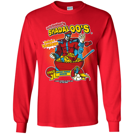T-Shirts Red / YS Shadaloos Youth Long Sleeve T-Shirt