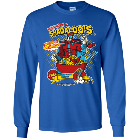 T-Shirts Royal / YS Shadaloos Youth Long Sleeve T-Shirt